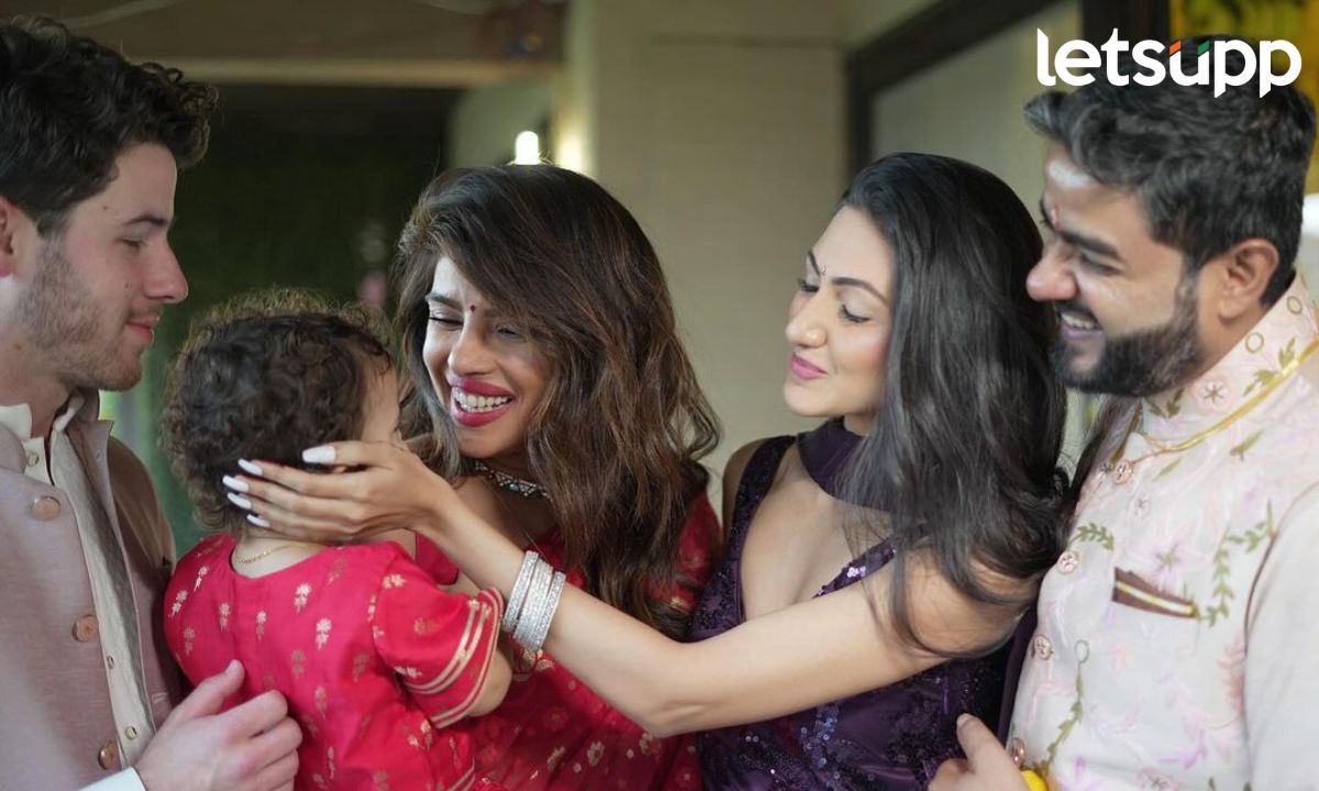भावाच्या रोका सेरेमनीला Priyanka Chopra चा खास अंदाज; पाहा फोटो