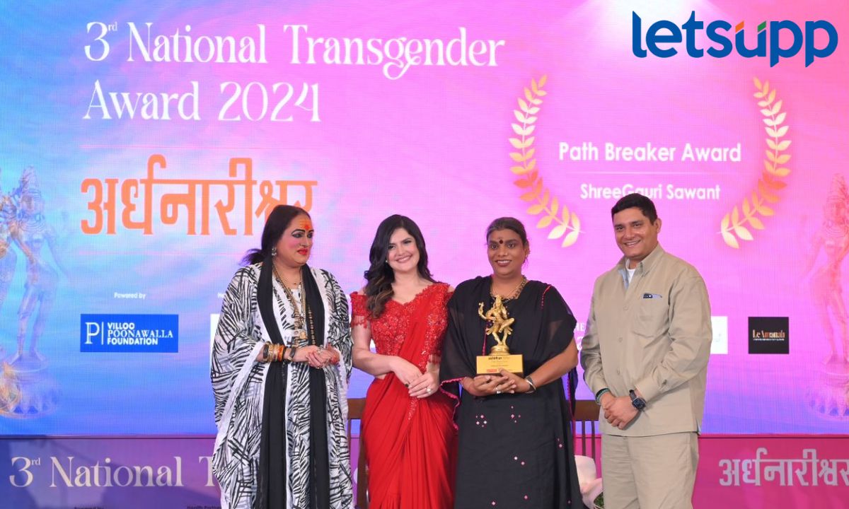 Zareen Khan च्या हस्ते राष्ट्रीय ट्रान्सजेंडर पुरस्कारांचे उद्घाटन; अवॉर्ड्समध्ये झरीनची छाप!