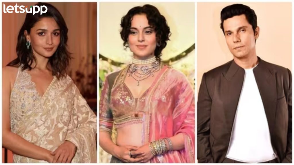 Kangana Ranaut: रणदीप हुडाने पुन्हा आलियाला सपोर्ट केला, तर 'या' अभिनेत्रीला थेट सुनावलं; म्हणाला...