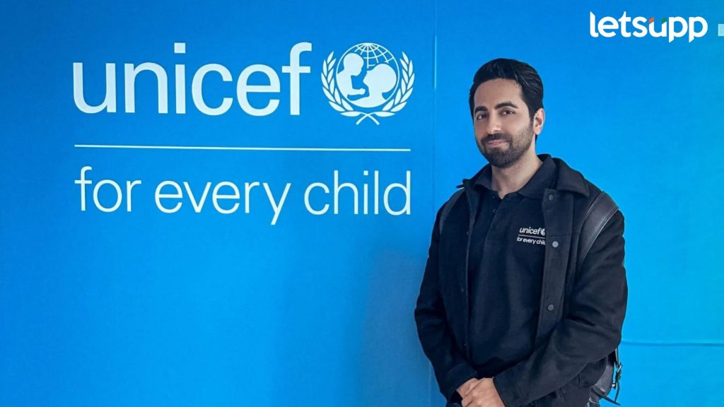 Ayushmann Khurrana : युथ आयकॉनने न्यूयॉर्कमधील युनिसेफच्या मुख्यालयाला दिली भेट, म्हणाला...
