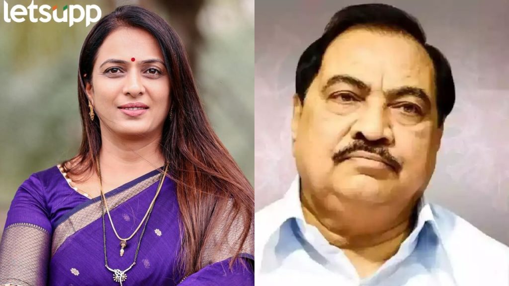 Eknath Khadse, Rohini Khadse