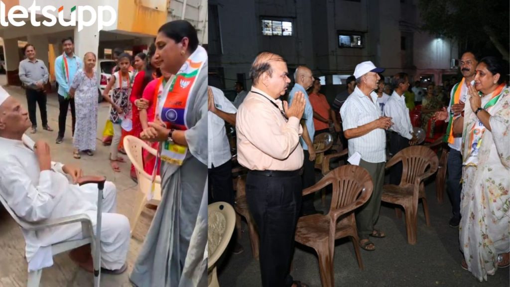 तुम्ही खासदार होणारच, पण अजितदादाही मुख्यमंत्री होणार; ज्येष्ठ नागरिकाचा सुनेत्रा पवारांना आशीर्वाद