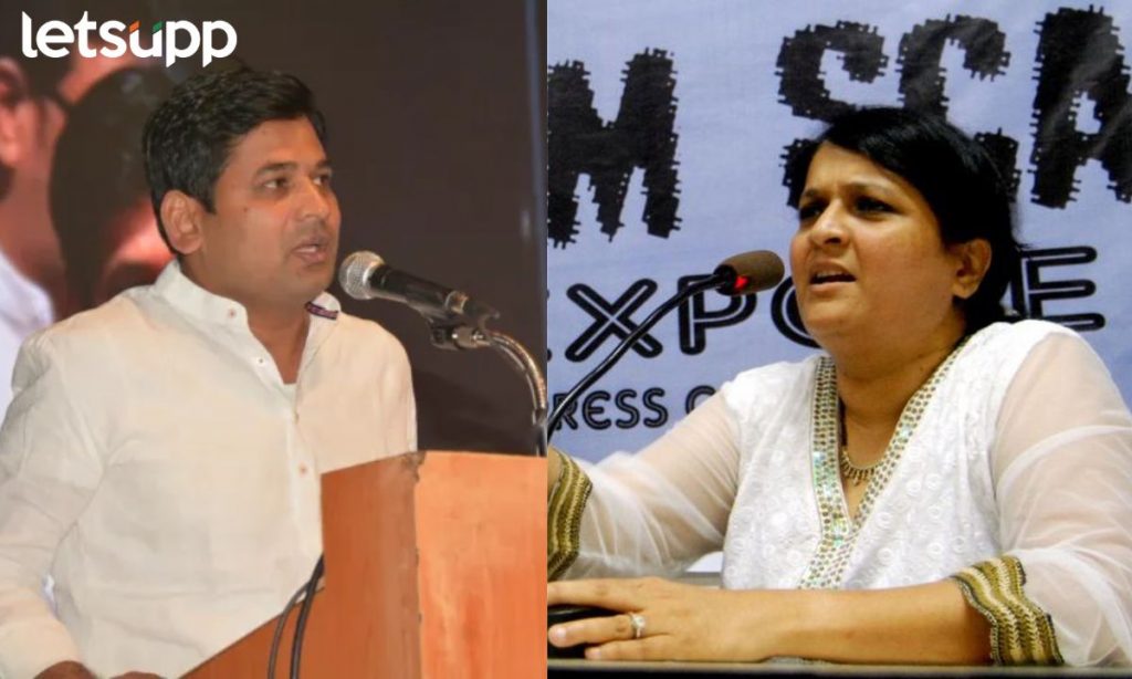 Anjali Damania नार्को टेस्ट, रिचार्जवाली अन् सुपारी घेणारी बाई; अंजली दमानिया-सुरज चव्हाण भिडले