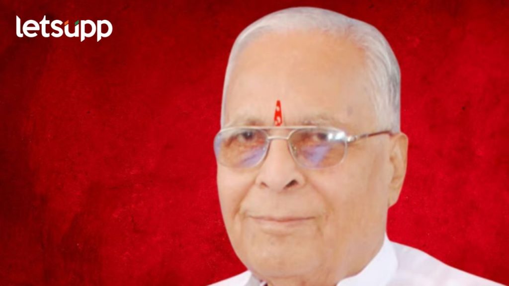 काँग्रेसचा समृद्ध विचारांचा शिलेदार हरपला! ज्येष्ठ नेते प्रतापराव भोसले यांचं निधन