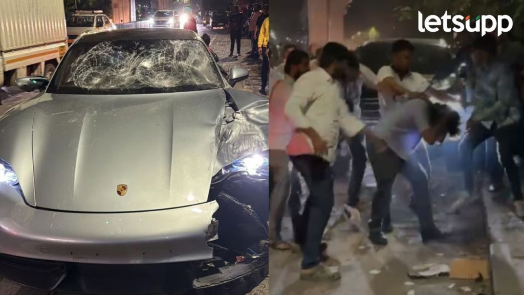 पुण्यात मोठा अपघात! अल्पवयीन कारचालकाने दुचाकीला उडवलं, मित्र-मैत्रिणीचा जागीच मृत्यू