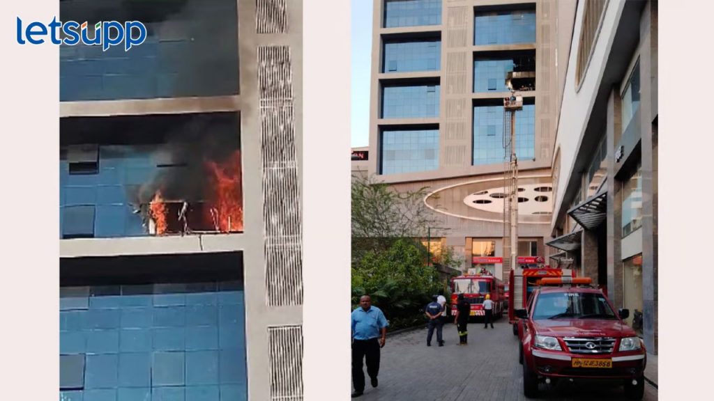 Viman Nagar Building Fire News