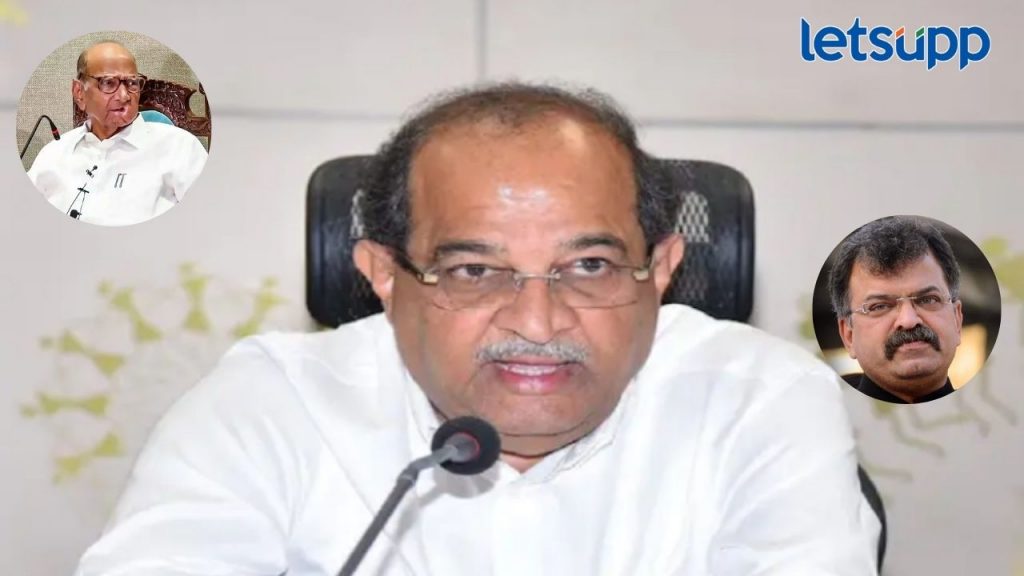 शरद पवारांनी जितेंद्र आव्हाड यांची पक्षातून हाकलपट्टी करावी, महसूलमंत्र्यांची मागणी