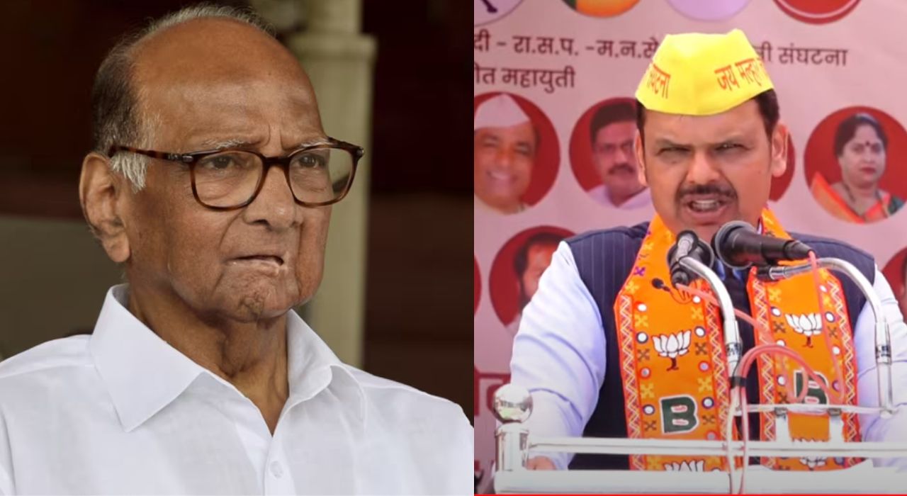 ‘निवडून आले चार अन् पक्ष उरला पाव’ फडणवीसांनी उडवली पवारांच्या जाहीरनाम्याची खिल्ली 'निवडून आले चार, पक्ष उरला पाव अन् तुम्ही सांगणार..' फडणवीसांनी उडवली पवारांच्या जाहीरनाम्याची खिल्ली