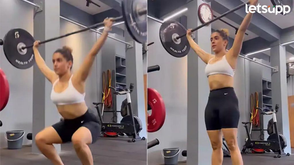 Sanya Malhotra: अभिनेत्री सान्या मल्होत्राने दिला खास फिटनेस मंत्र, मस्तीचा मस्त फॉर्म्युला