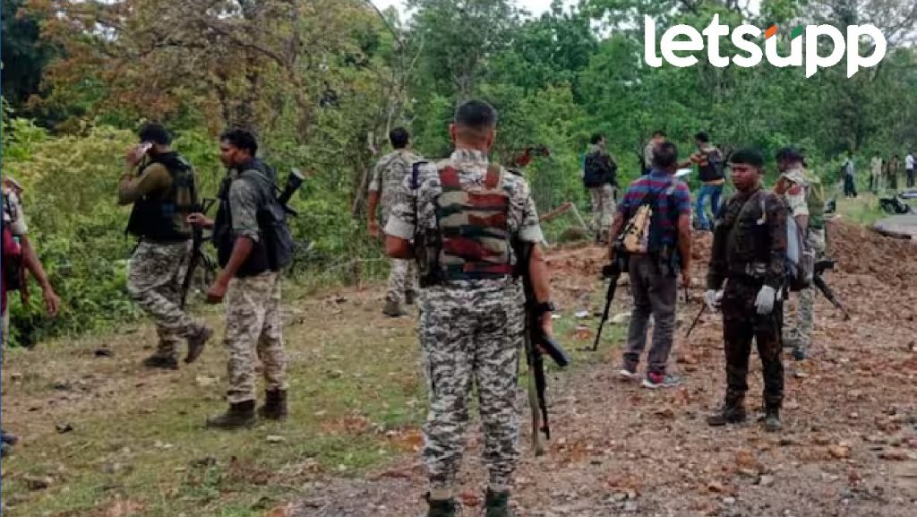 छत्तीसगडमध्ये मोठी कारवाई : नारायणपूरच्या जंगलात सात नक्षलवादी ठार