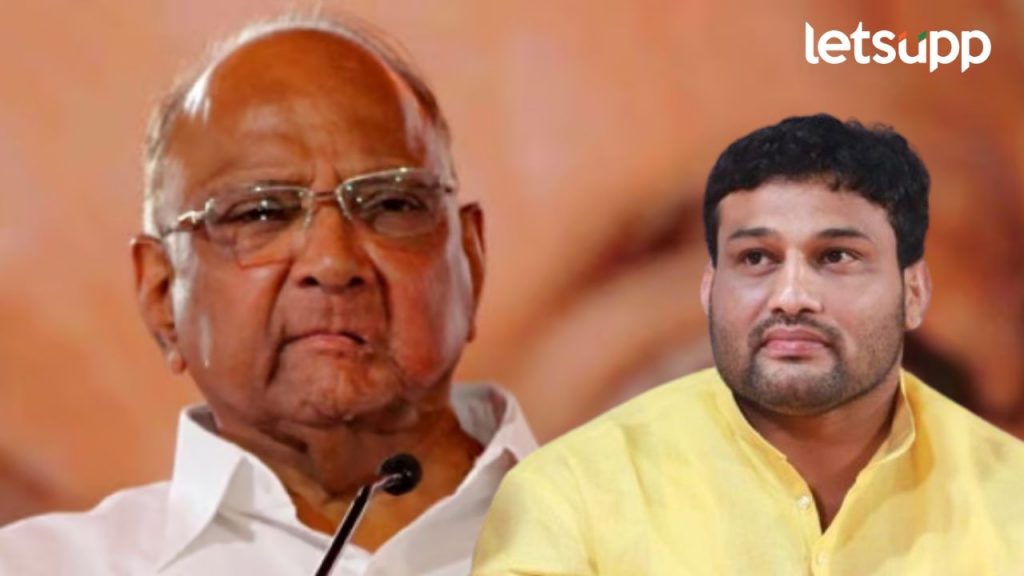 सांगलीला अगोदरही पैलवान खासदार होता! पवारांकडून जुनी आठवण सांगत चंद्रहार पाटलांचं समर्थन