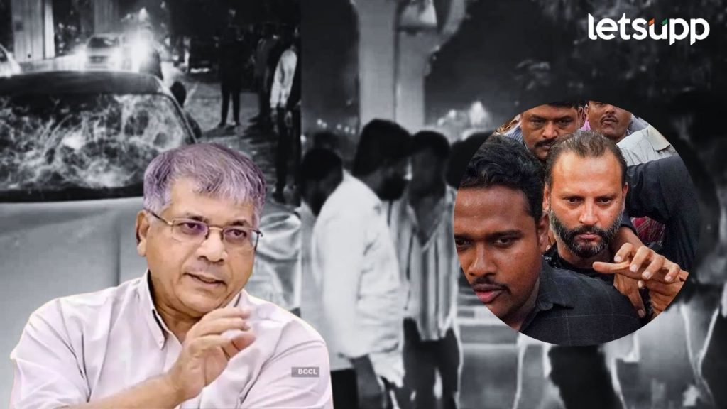 Prakash Ambedkar Pune Accident