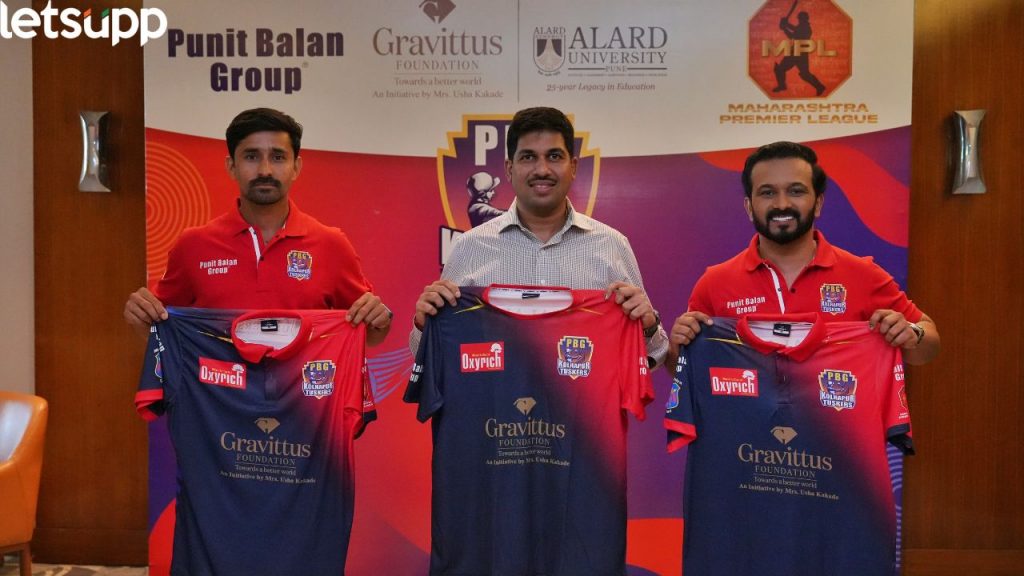MPL: 'कोल्हापूर टस्कर्स’च्या जर्सीचे अनावरण; प्रत्येक मॅच ही अंतिम मॅच म्हणून खेळा, बालन यांचे मार्गदर्शन