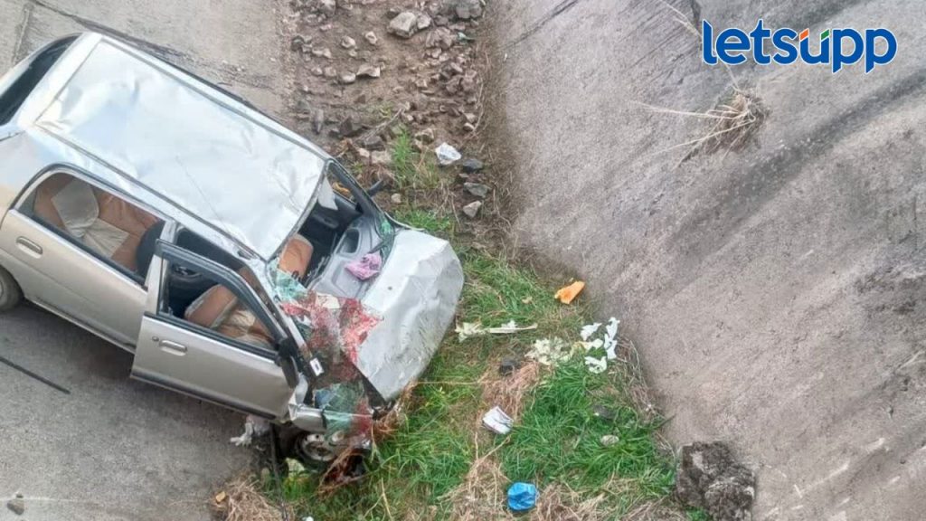 सांगलीत भीषण अपघात; कॅनॉलमध्ये कार कोसळली, तीन चिमुकल्यांसह सहा जण ठार