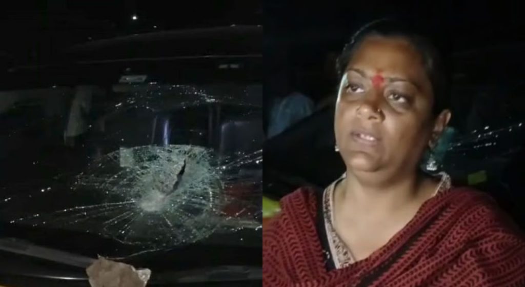 मोठी बातमी! उत्कर्षा रुपवतेंच्या वाहनावर दगडफेक; हल्लेखोर पसार, पोलिसांत तक्रार
