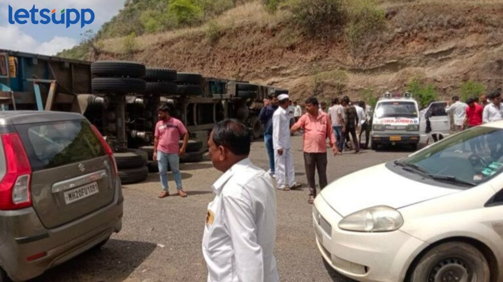 Ahmednagar Accident : मुलीच्या ऍडमिशनसाठी बाप निघाला वाटेतच काळाचा घाला...
