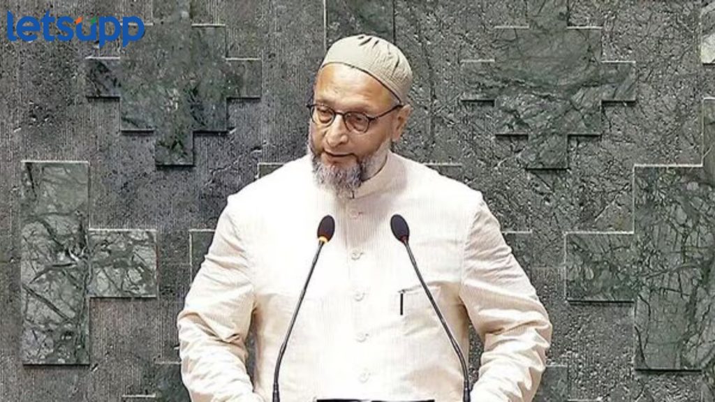 Asaduddin Owaisi : संसदेत 'जय पॅलेस्टाईन' ची घोषणा देणाऱ्या ओवैसींची जाणार खासदारकी? थेट राष्ट्रपतींना पत्र