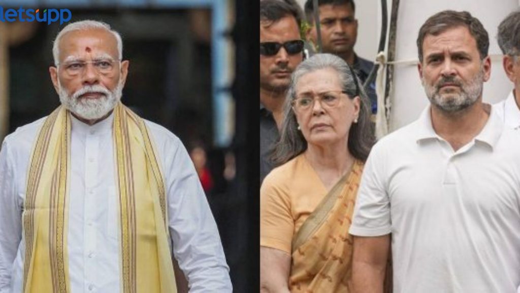 देशात काटे की टक्कर! एनडीए 275 तर इंडिया आघाडी 'इतक्या' जागांवर पुढे