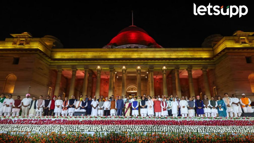 नरेंद्र मोदींचं तिसरं मंत्रिमंडळ; भाजपाचाच वरचष्मा, वाचा A टू Z मंत्री अन् त्यांची खाती