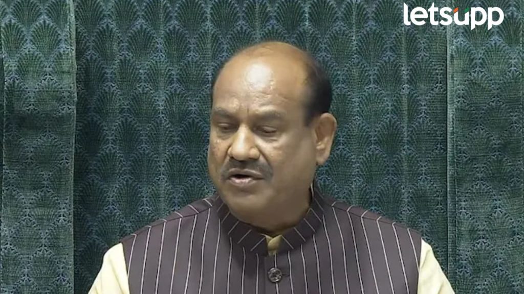 Om Birla On Emergency