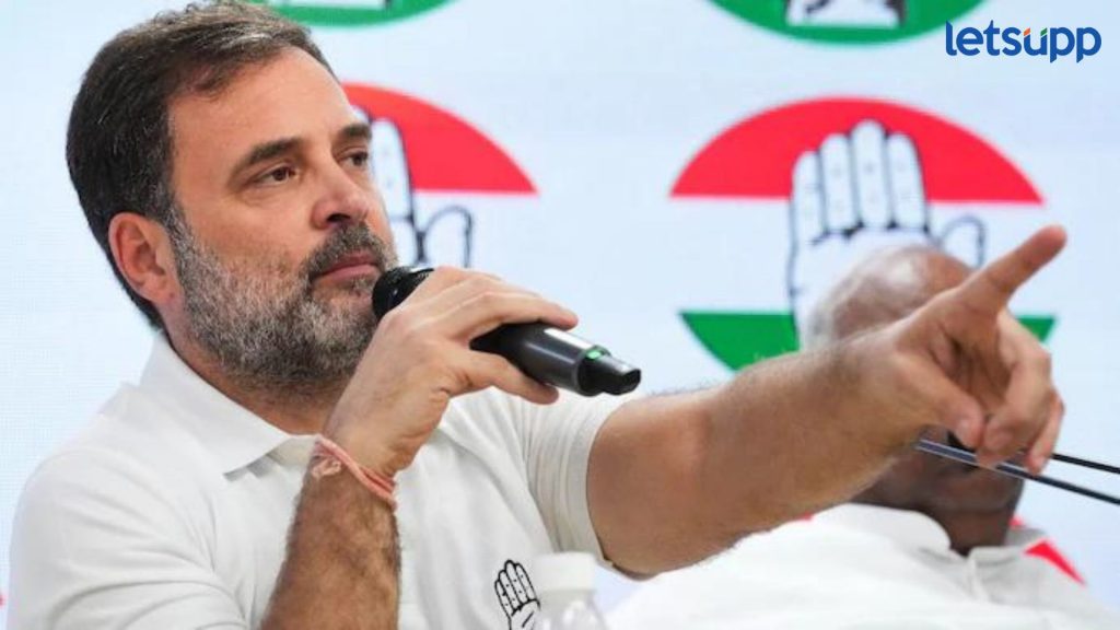 Rahul Gandhi On Stock Market Scam : राहुल गांधींचा मोदींवर गंभीर आरोप, केली JPC चौकशीची मागणी, म्हणाले, खोटे एक्झिट पोल्स दाखवून...