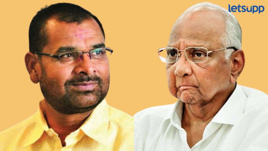 Sadabhau Khot On Sharad Pawar : मराठ्यांना चुनाच लावायचे काम शरद पवारांनी केले पण चुना लावणारा माणूस... सदाभाऊ खोतांची टीका