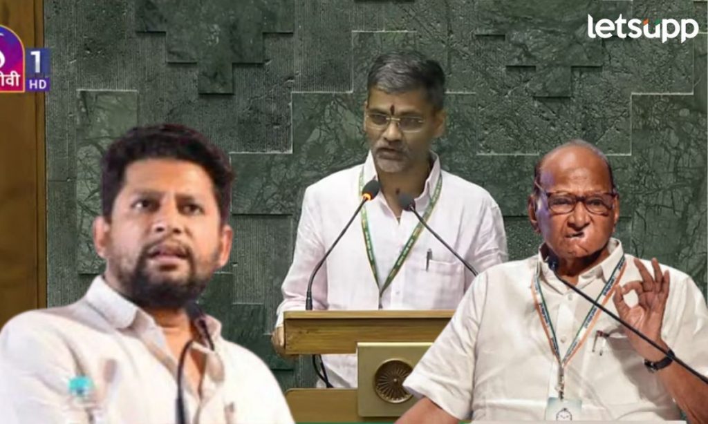 Sharad Pawar निलेश लंकेंच्या इंग्रजीतून शपथविधीवर पवारांची प्रतिक्रिया; म्हणाले विखेंना...