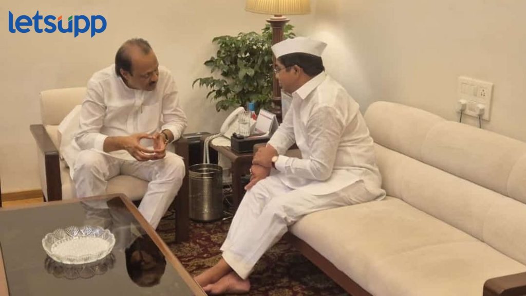 Shivaji Kardile Met Ajit Pawar : माजी मंत्री शिवाजी कर्डिले यांनी घेतली अजित पवारांची भेट... राजकीय चर्चांना उधाण