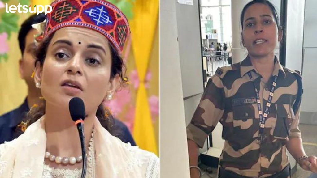 Kangana Ranaut ला कानशिलात लगावणं पडलं महागात; CISF महिला कॉन्स्टेबल ठोकल्या बेड्या