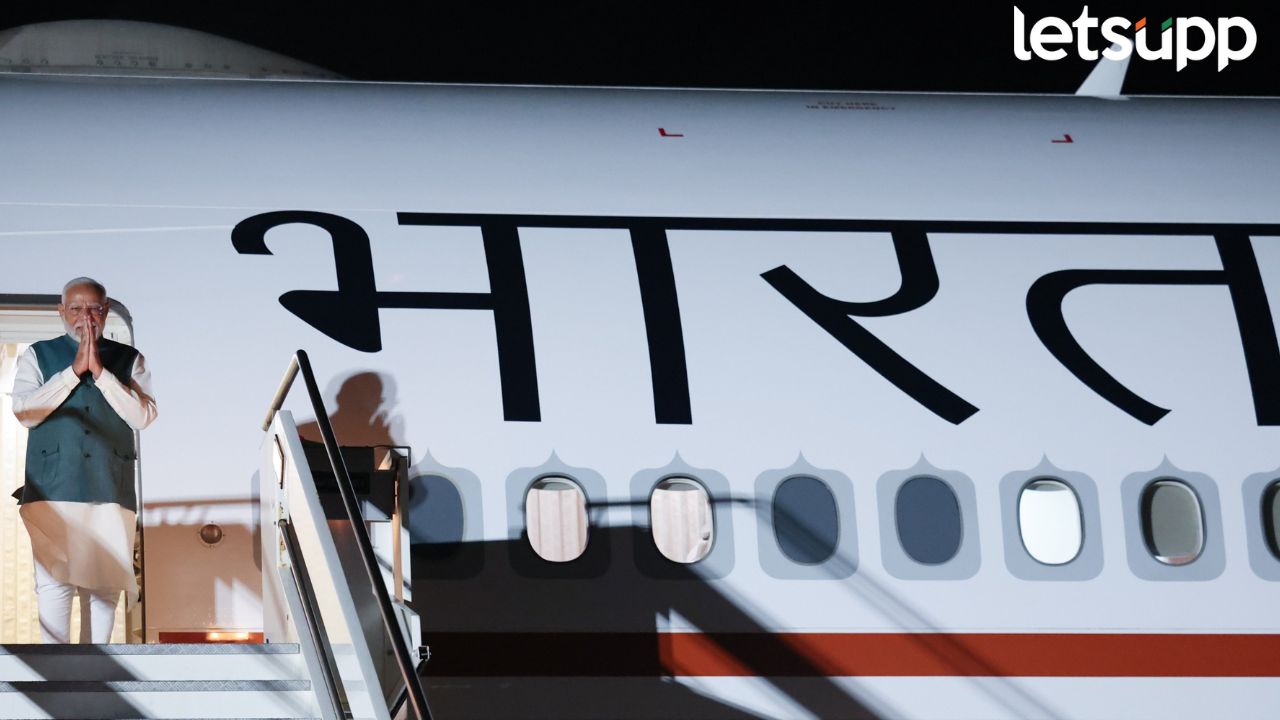 पंतप्रधान नरेंद्र मोदी इटलीत दाखल; G7 शिखर परिषदेत होणार सहभागी, जागतिक मुद्दांवर चर्चा पंतप्रधान नरेंद्र मोदी इटलीत दाखल; G7 शिखर परिषदेत होणार सहभागी, जागतिक मुद्दांवर चर्चा