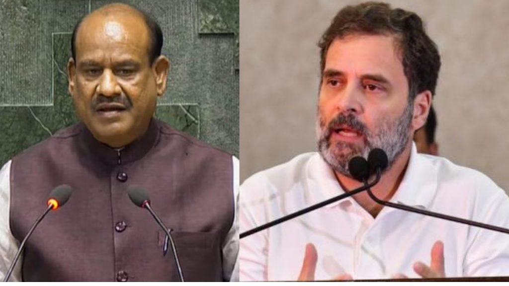 "आता विरोधकांनाही जास्त संधी द्याल"; बिर्लांना शुभेच्छा देत राहुल गांधींचीही कडी