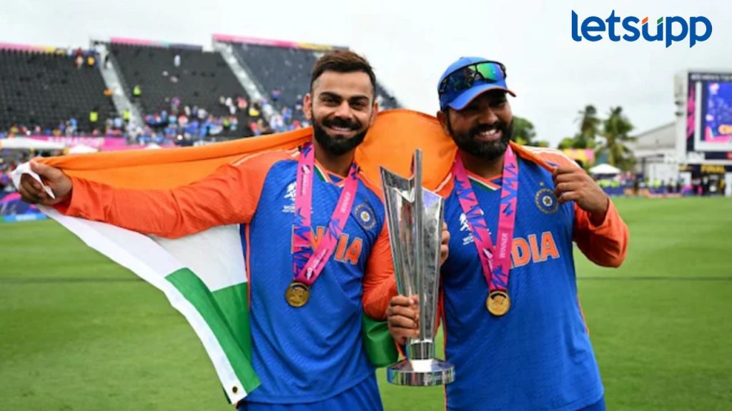 एकीकडं आनंद तर दुसऱ्या बाजूला दु:ख; ऐतिहासीक विजयानंतर रोहीत-विराटची 'टी 20'तून निवृत्ती