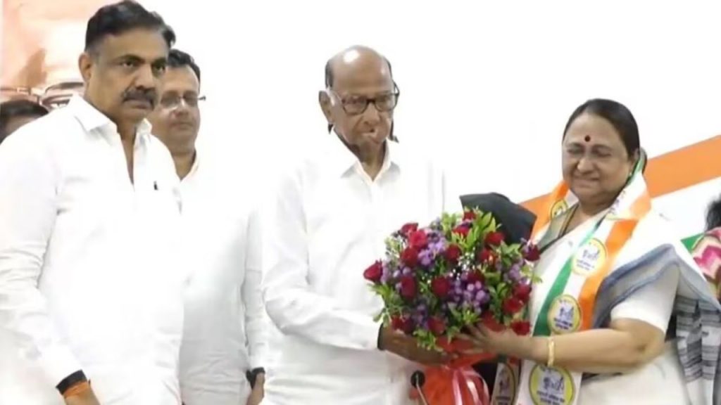 "भाजपात जाऊन मी घोडचूक केली"; राष्ट्रवादीत प्रवेश होताच सूर्यकांता पाटलांनी स्पष्टच सांगितलं