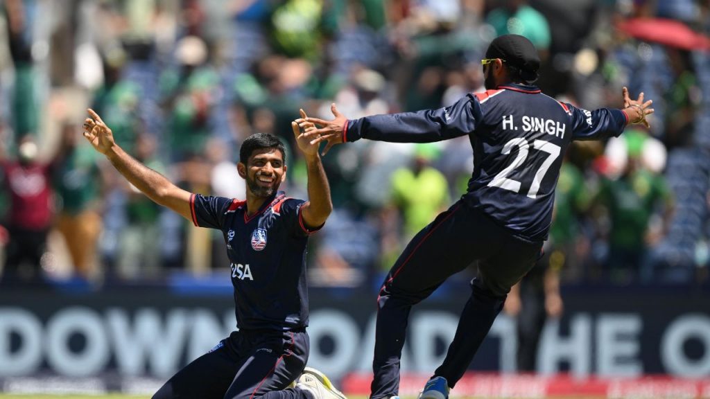 अमेरिकेने इतिहास रचला! सुपर ओव्हरमध्ये पाकिस्तानचा धु्व्वा; मुंबईचा नेत्रावळकर चमकला