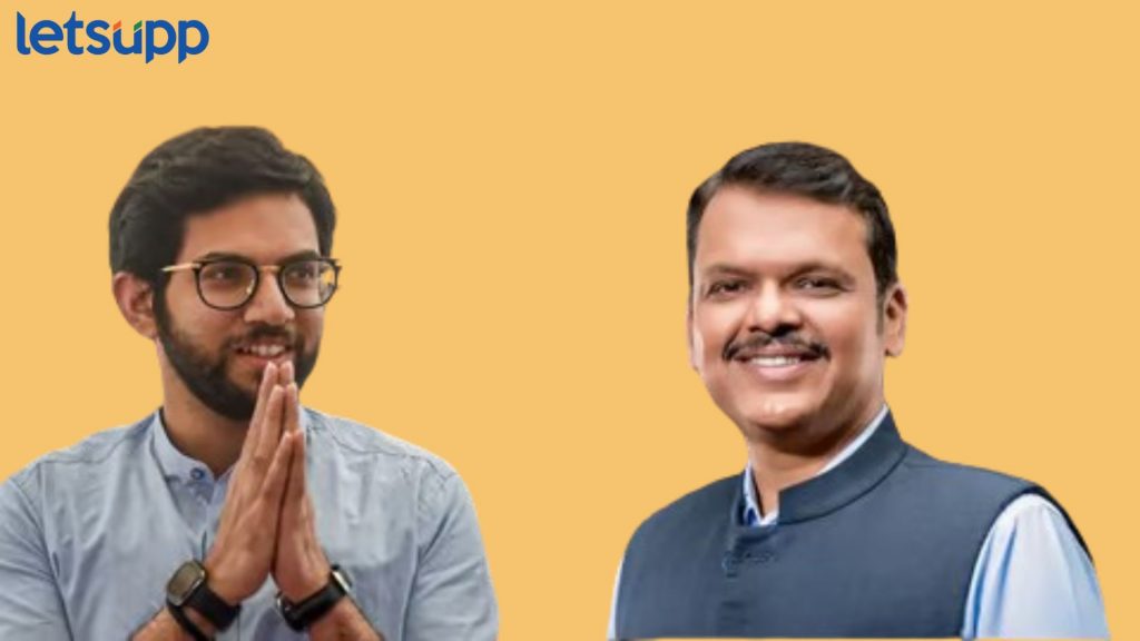 Aaditya Thackeray Devendra Fadnavis Meet : फडणवीस - आदित्य ठाकरेंची विधिमंडळात भेट, लिफ्टवरुन संवाद रंगला अन् ...