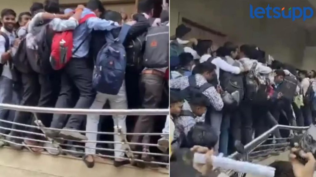 Bharuch Viral Video : नोकरीसाठी चेंगराचेंगरी, गुजरात मॉडेलवर काँग्रेसची टीका, पहा धक्कादायक व्हिडिओ