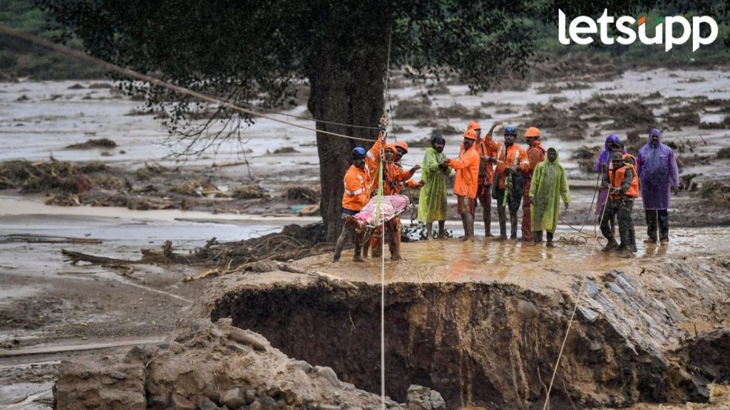 निसर्गाचा प्रकोप! वायनाडमध्ये भूस्खलन घटनेत मृतांचा आकडा 145 वर, पावसामुळे बचावकार्याला अडथळा