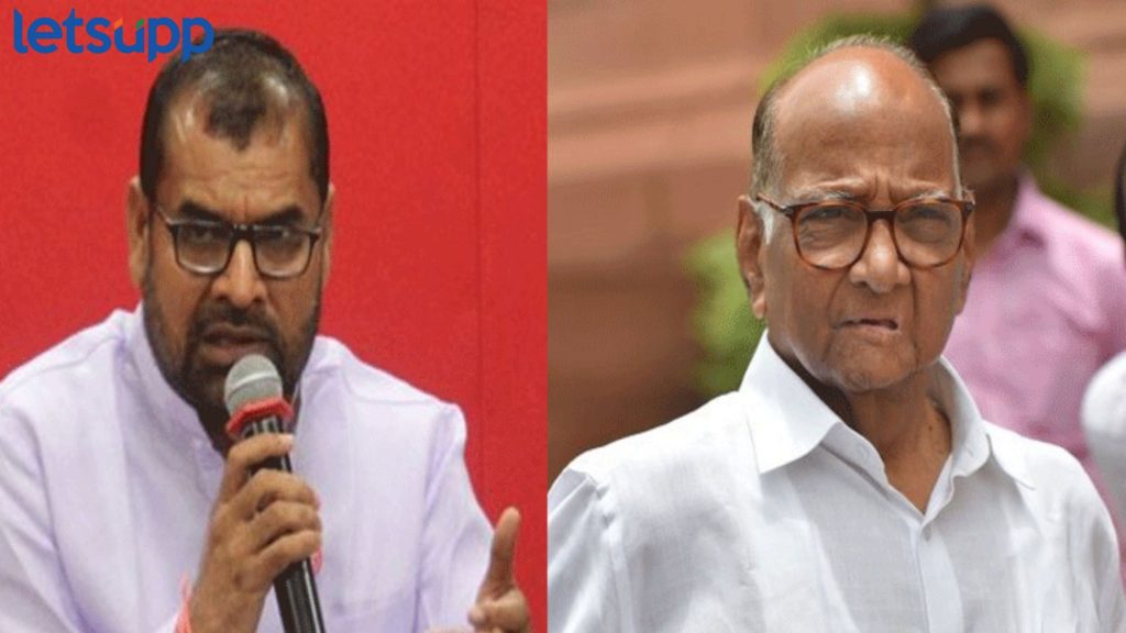 मनोज जरांगेंनी पवारांच्या घरासमोर उपोषण करावे; सदाभाऊ खोतांचे जरांगेंना थेट चँलेज