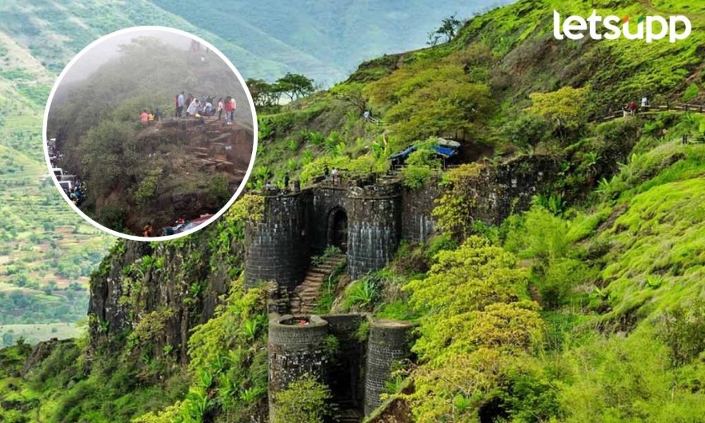 Sinhagad Fort दरड अन् झाडं कोसळलं, पर्यटकांचं आकर्षण पुण्यातील सिंहगड किल्ल्यावर जाण्यास मनाई