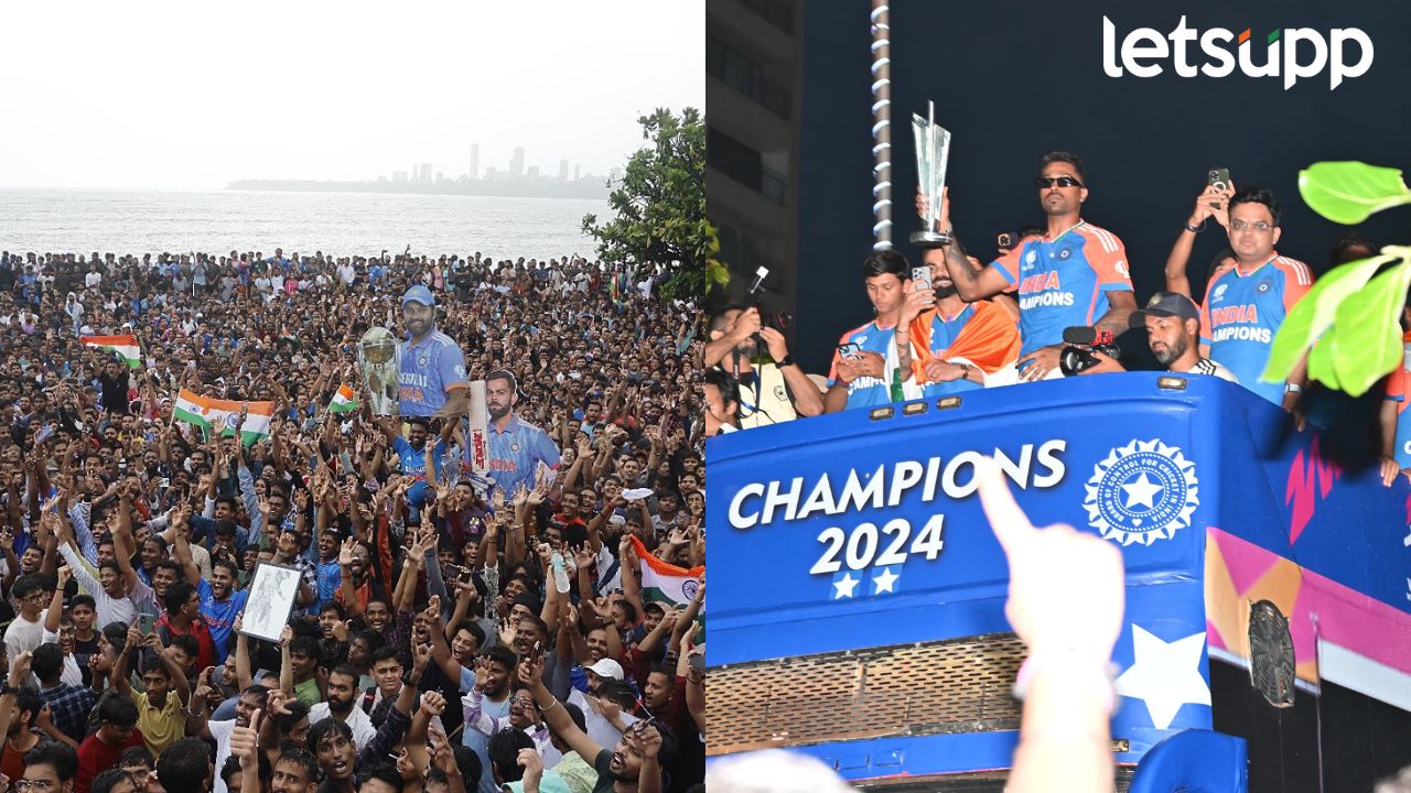 Team India Road Show : न भूतो न भविष्यति जल्लोत्सव, मरीन ड्राईव्हवर उसळला जनसागर