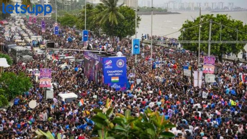 Team India Victory Parade : वानखेडे तयार! टीम इंडियासाठी मरीन ड्राईव्ह मुंबईकरांची गर्दी, पहा व्हिडिओ