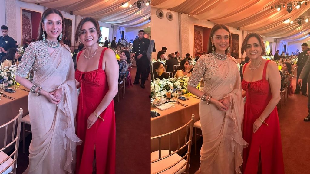 Amruta Khanvilkar: अमृता खानविलकर आणि अदिती रावची खास भेट, फोटो शेअर करत म्हणाली...