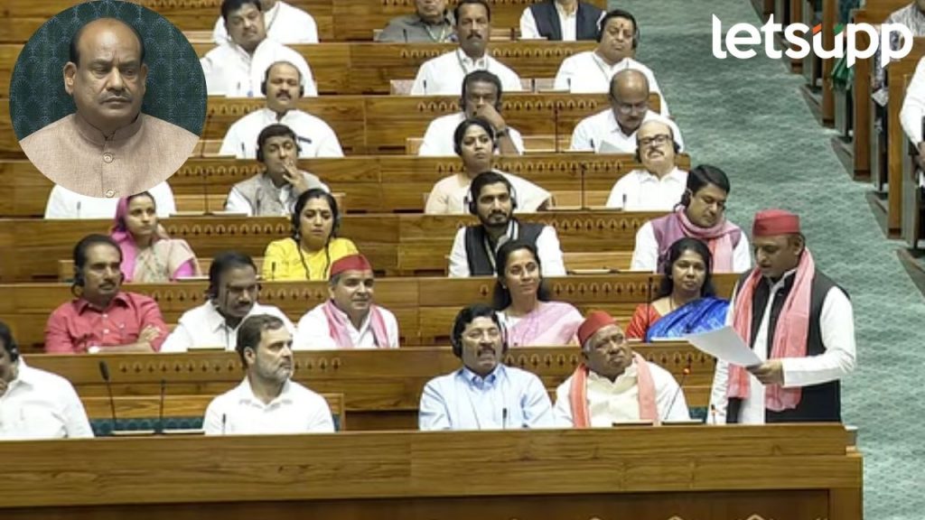 ये चलने वाली नहीं गिरने वाली सरकार है…अखिलेश यादव यांचा लोकसभेत भाजपवर घणाघात