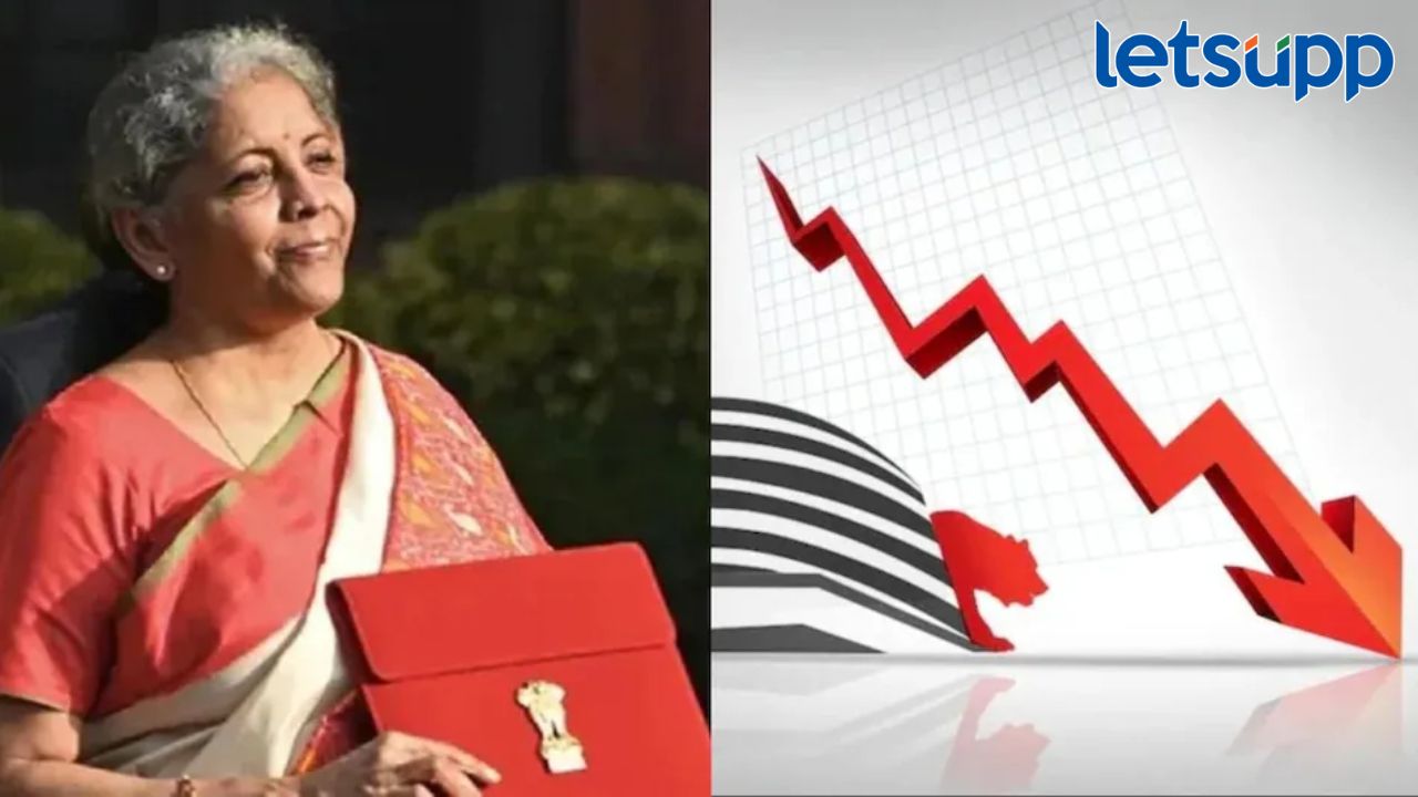 Union Budget: केंद्रीय अर्थसंकल्पानंतर शेअर बाजार गडगडला; सेन्सेक्स 1000 अंकांनी घसरला Union Budget: केंद्रीय अर्थसंकल्पानंतर शेअर बाजार गडगडला; सेन्सेक्स 1000 अंकांनी घसरला