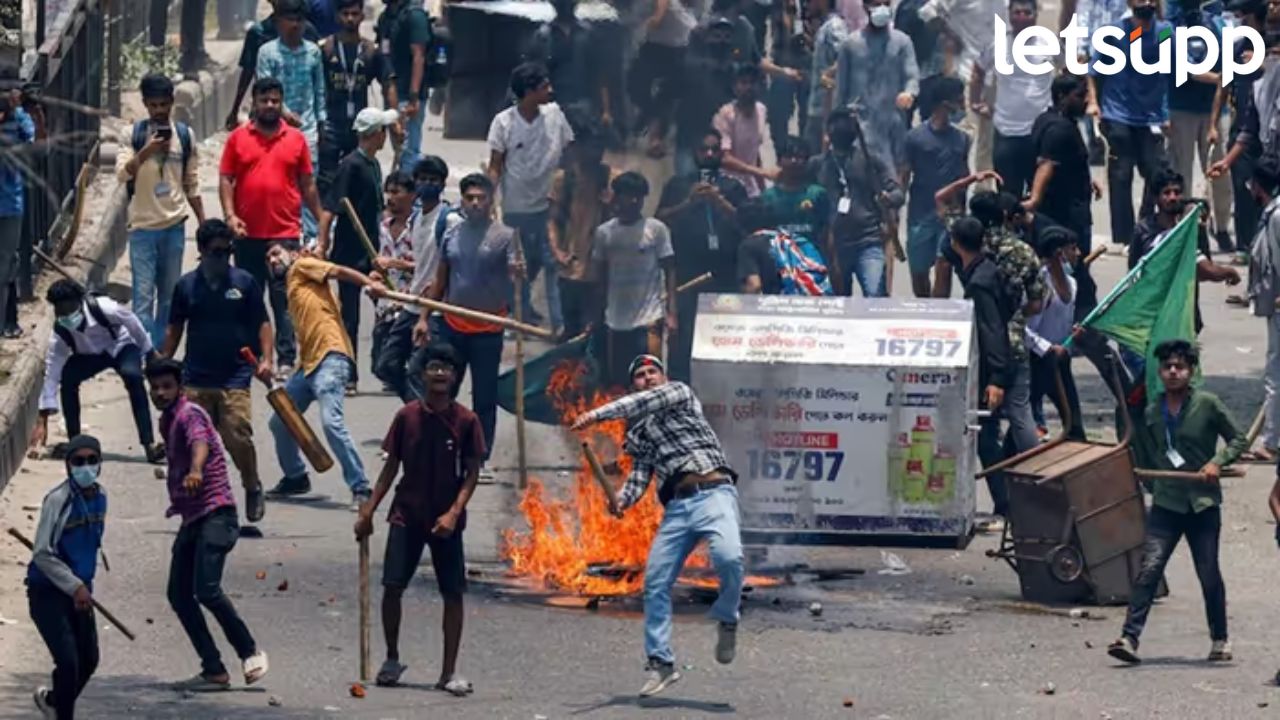 बांगलादेशात आरक्षण आंदोलनाला हिंसक वळण; १०५ जणांचा मृत्यू, ४०० भारतीय नागरिकांची सुटका