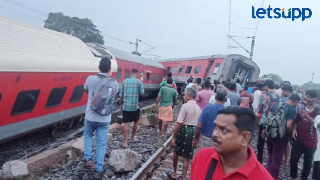 हावडा-सीएसएमटी एक्स्प्रेस ट्रेनचे डब्बे रुळावरून घसरले; घटनेत सहाजण जखमी, मदतकार्य सुरू