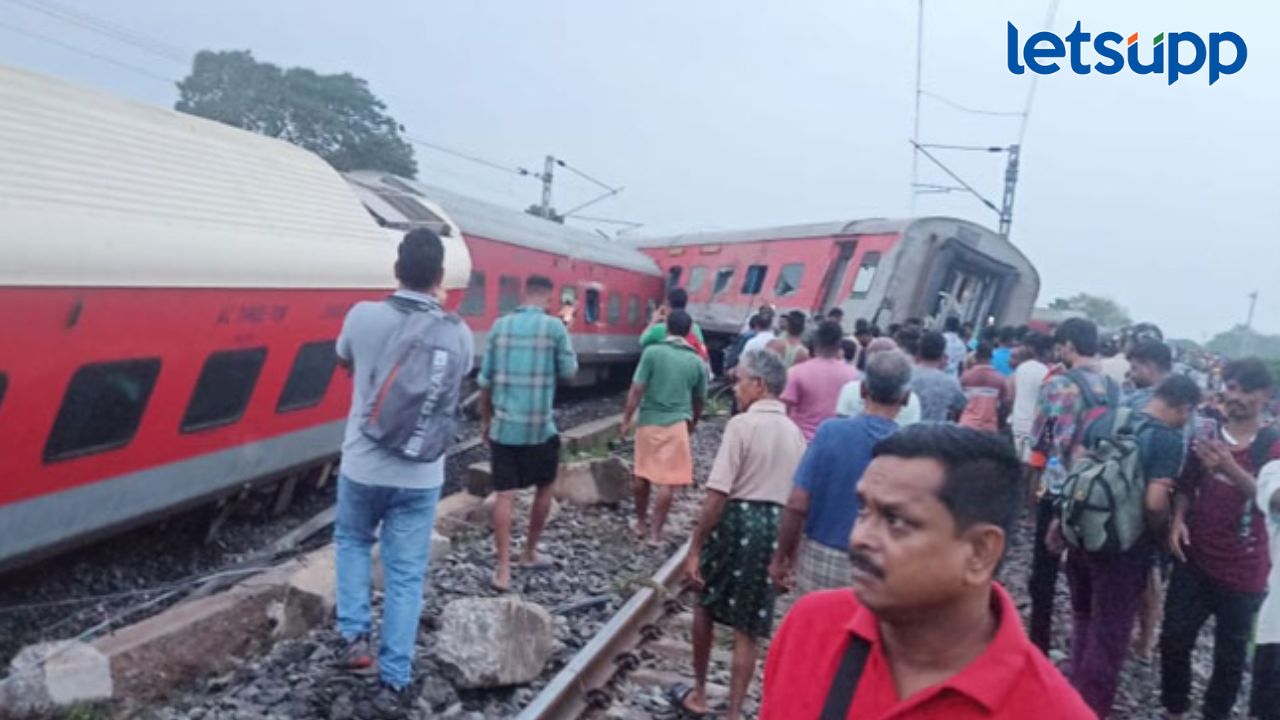 हावडा-सीएसएमटी एक्स्प्रेस ट्रेनचे डब्बे रुळावरून घसरले; घटनेत सहाजण जखमी, मदतकार्य सुरू