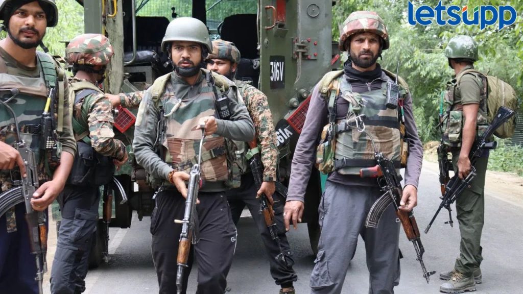 जम्मू-काश्मीरच्या कुपवाडामध्ये चकमक; एक जवान शहीद, चौघेजण गंभीर जखमी