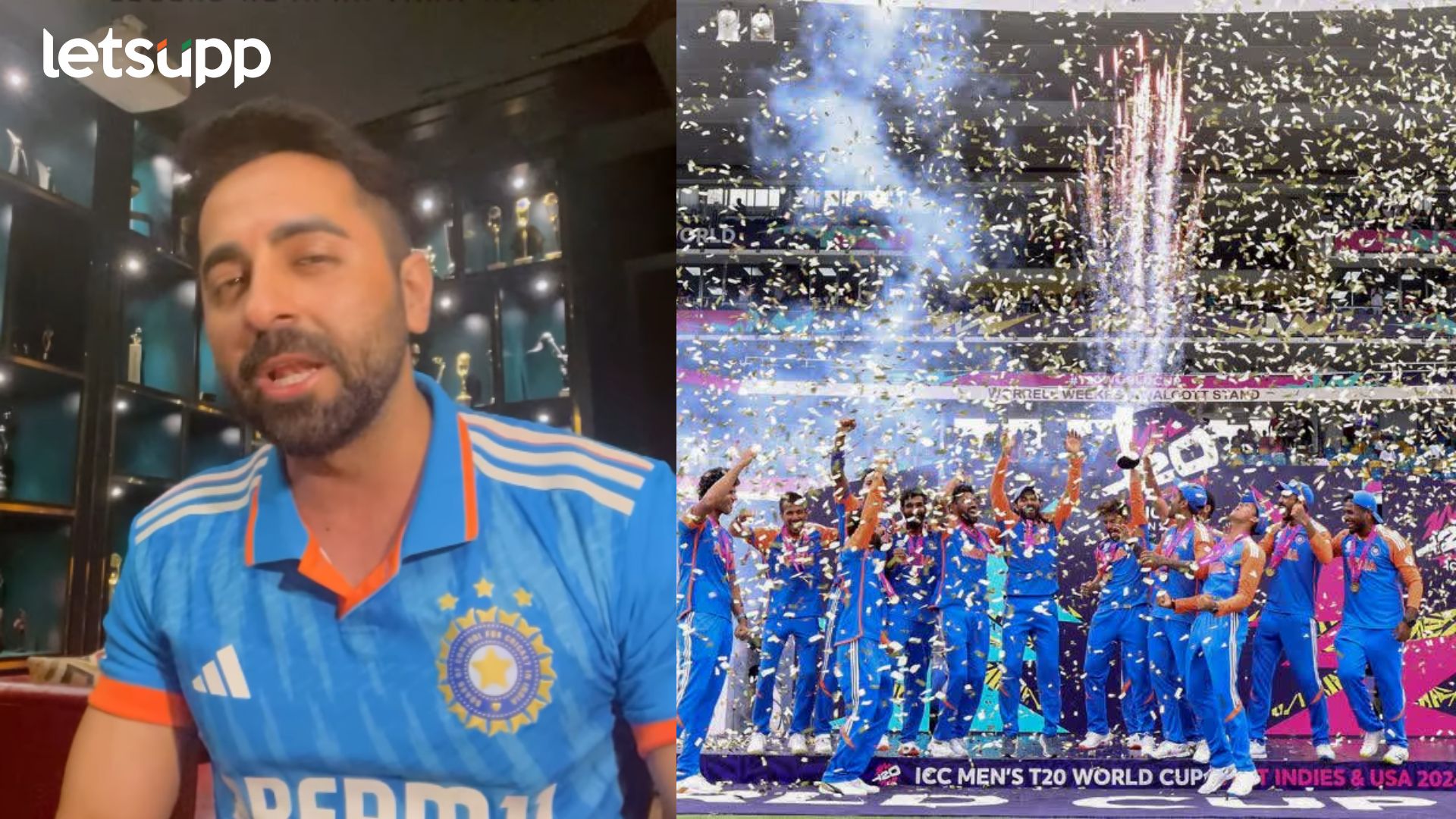 Team India च्या विजयावरील आयुष्मानच्या कवितेचा धुमाकूळ! तब्बल 20 मिलियन व्ह्युजचा टप्पा पार