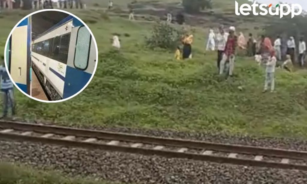 Passenger Train धक्कादायक! जळगावमध्ये अज्ञातांकडून धावत्या ट्रेनवर दगडफेक, घटनेचा व्हिडीओ व्हायरल